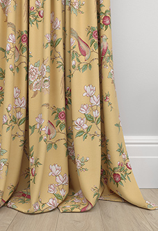 Orientalis, Saffron - Made to Measure Curtains
